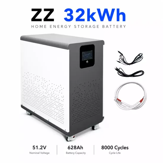 51.2V 628Ah 32kWh Solar Battery Pack - LiFePO4 Plug & Play
